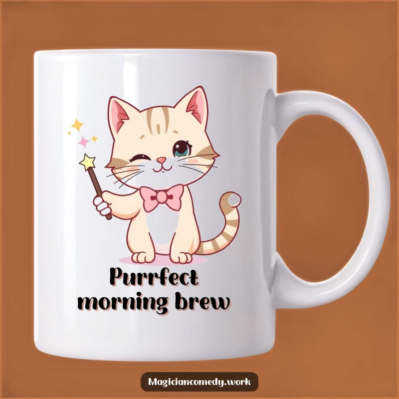Funny Magic Cat Mug - Hilarious Pet Magician Gift for Cat Lovers